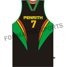 Customised Sublimation Basketball Team Singlet Manufacturers in Bulgaria